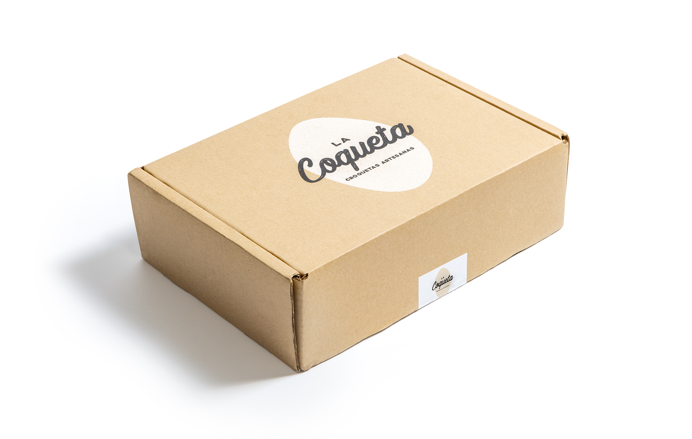 Caja La Coqueta cerrada